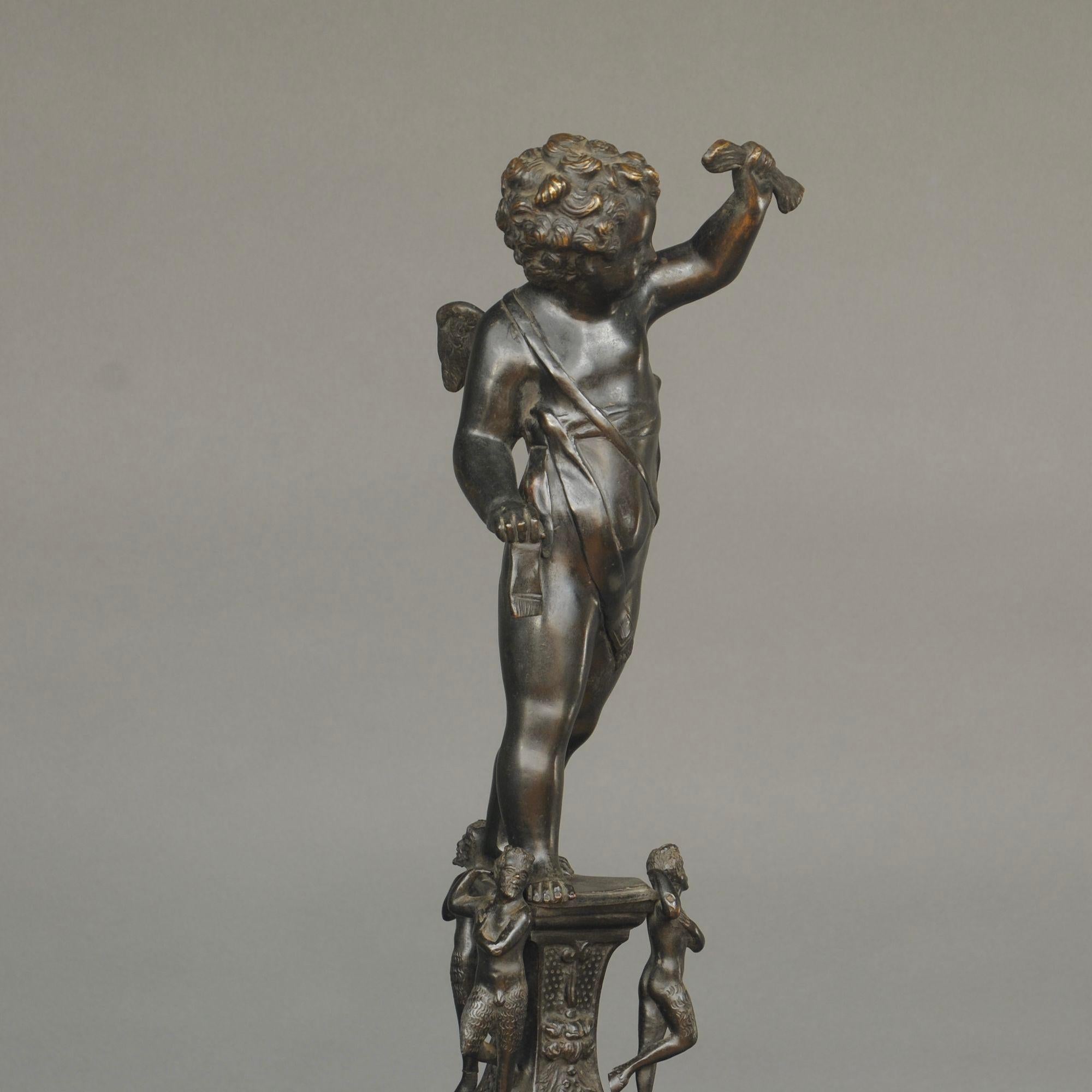 Fantastisches, großes italienisches Bronze-Feuerböckepaar aus dem 19. Jahrhundert (Italienisch) im Angebot