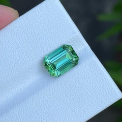 Fantastic Mint Green Tourmaline Gem 4.40 CT Tourmaline For Jewelry 11 x 6mm