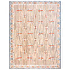 Fantastic Multicolor Star Shape Pattern Contemporary Handmade Cotton Hooked Rug