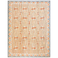 Fantastic Multicolor Star Shape Pattern Contemporary Handmade Cotton Hooked Rug