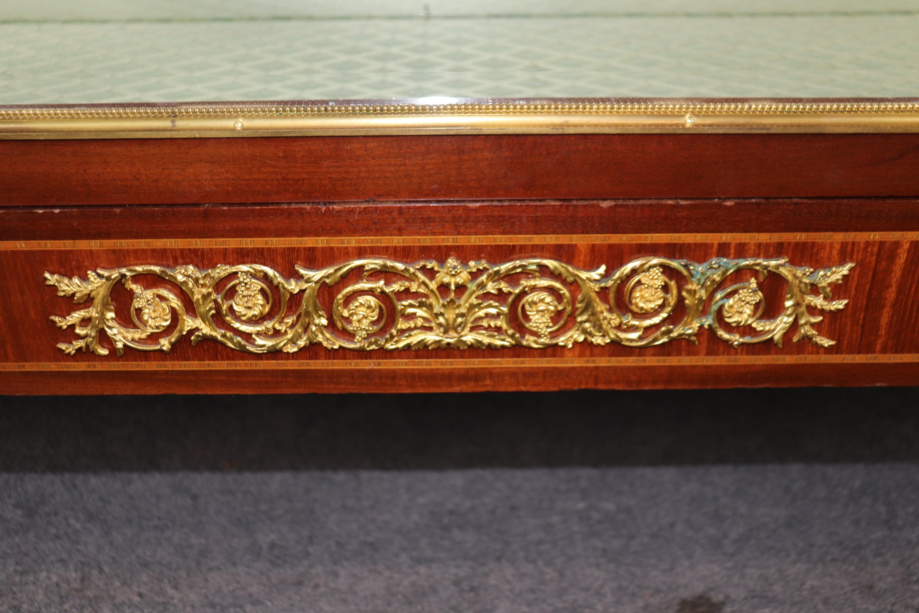 Fantastic Museum Quality Bronze Mounted Louis XVI Vitrine For Sale 15