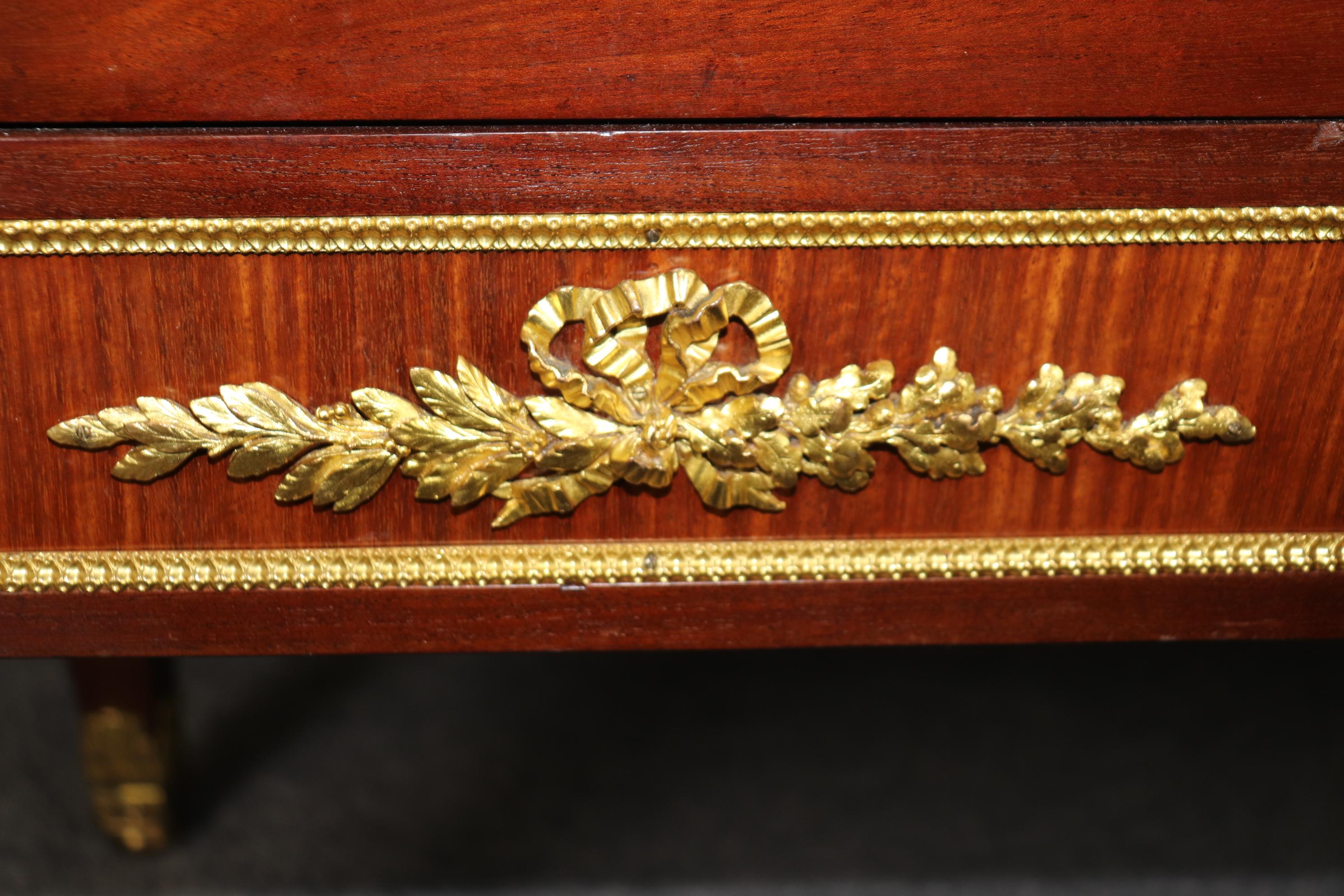Fantastic Museum Quality Bronze Mounted Louis XVI Vitrine For Sale 1