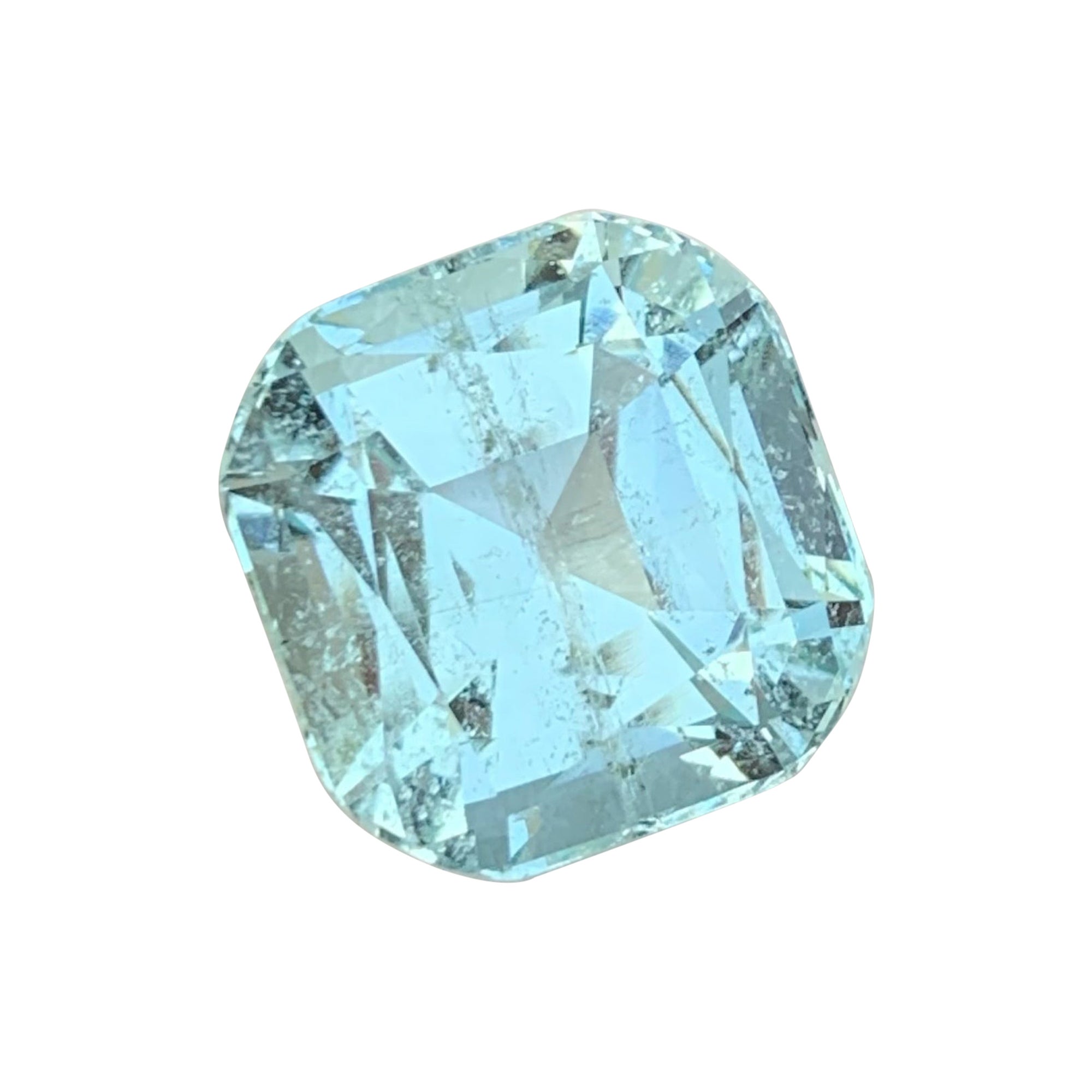 Der natürliche Aquamarin, Edelstein 13,20 Karat, loser Aquamarin für Schmuck im Angebot