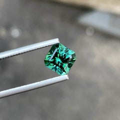 Fantastica pietra naturale di tormalina verde-bluastra 2,00 carati di tormalina Afghani