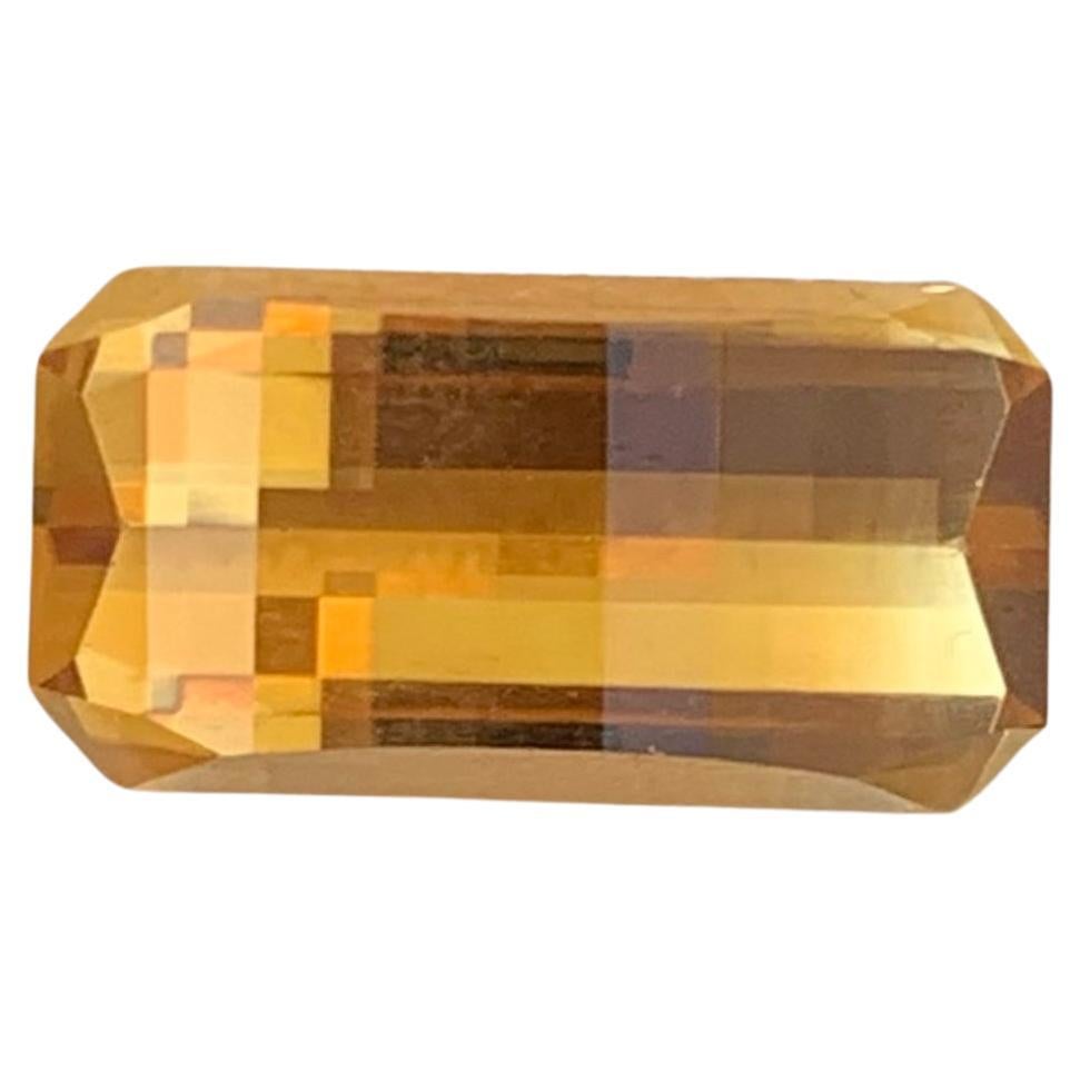 Fantastic Natural Cut Citrine Gemstone 3.20 Carats Citrine Jewelry Citrine Ring For Sale