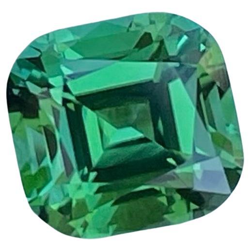 Fantastique tourmaline vert menthe naturelle pierre précieuse de 1,80 carat