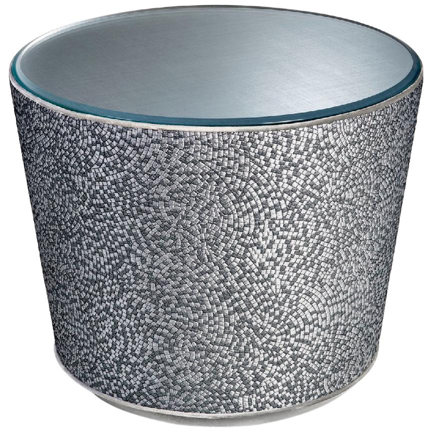 Fantastique table de nuit en tissu ou plateau en cuir Vetrite