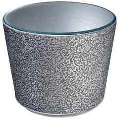 Fantastique table de nuit en tissu ou plateau en cuir Vetrite