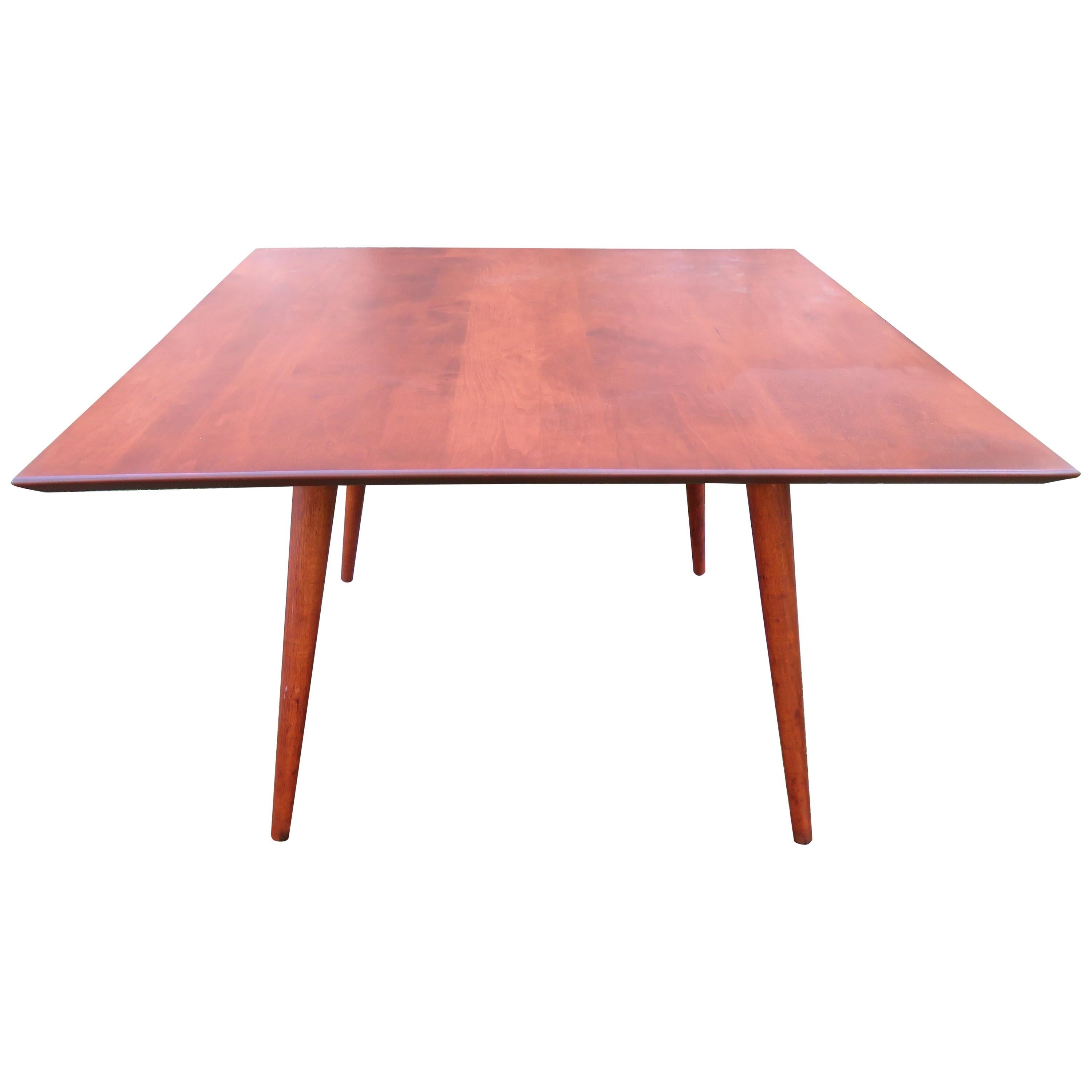 Fantastic Paul McCobb for Planner Group Mid Century Square Coffee Table For Sale