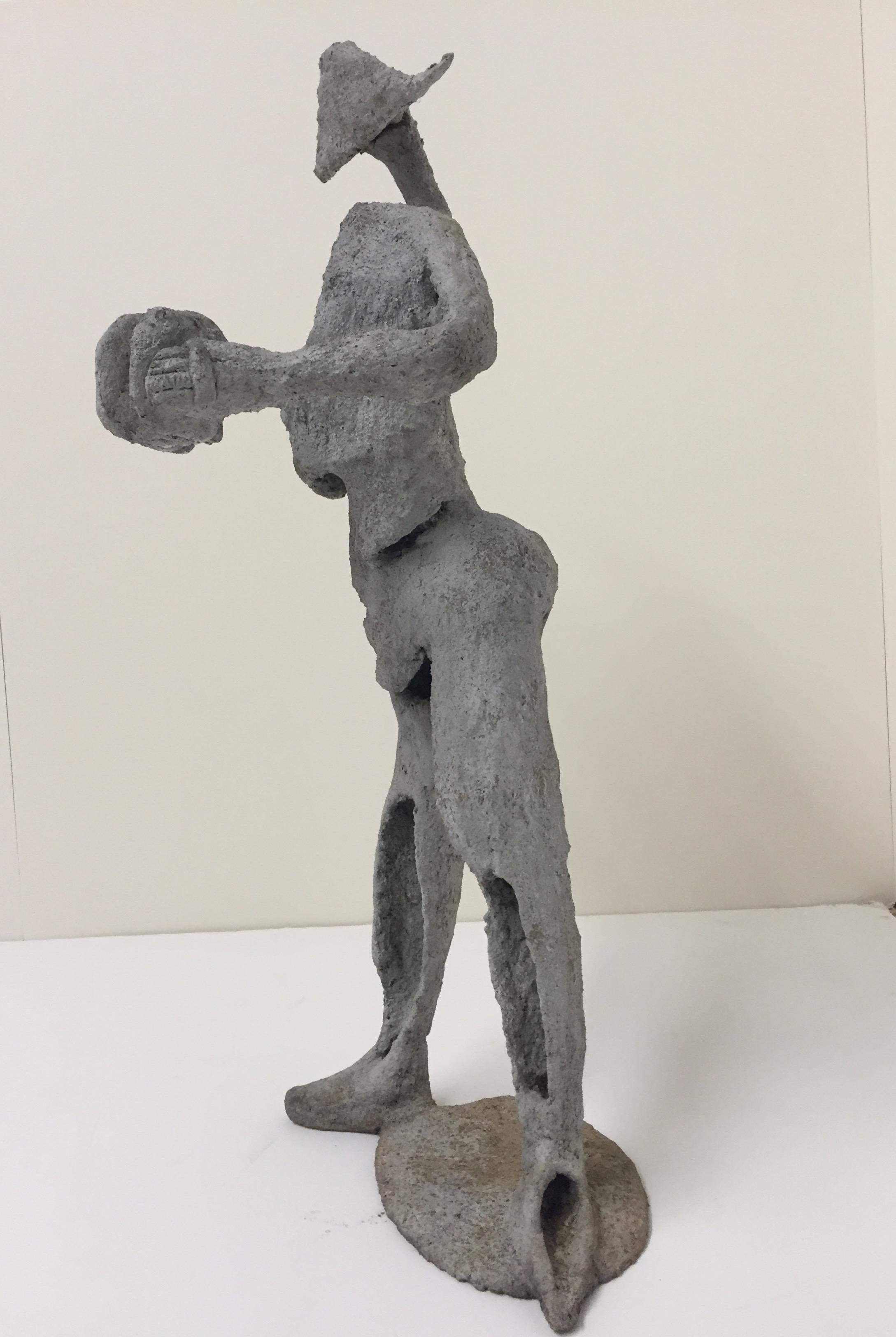 Fantastische Picasso-Skulptur-Set aus Troubadours (Zement)