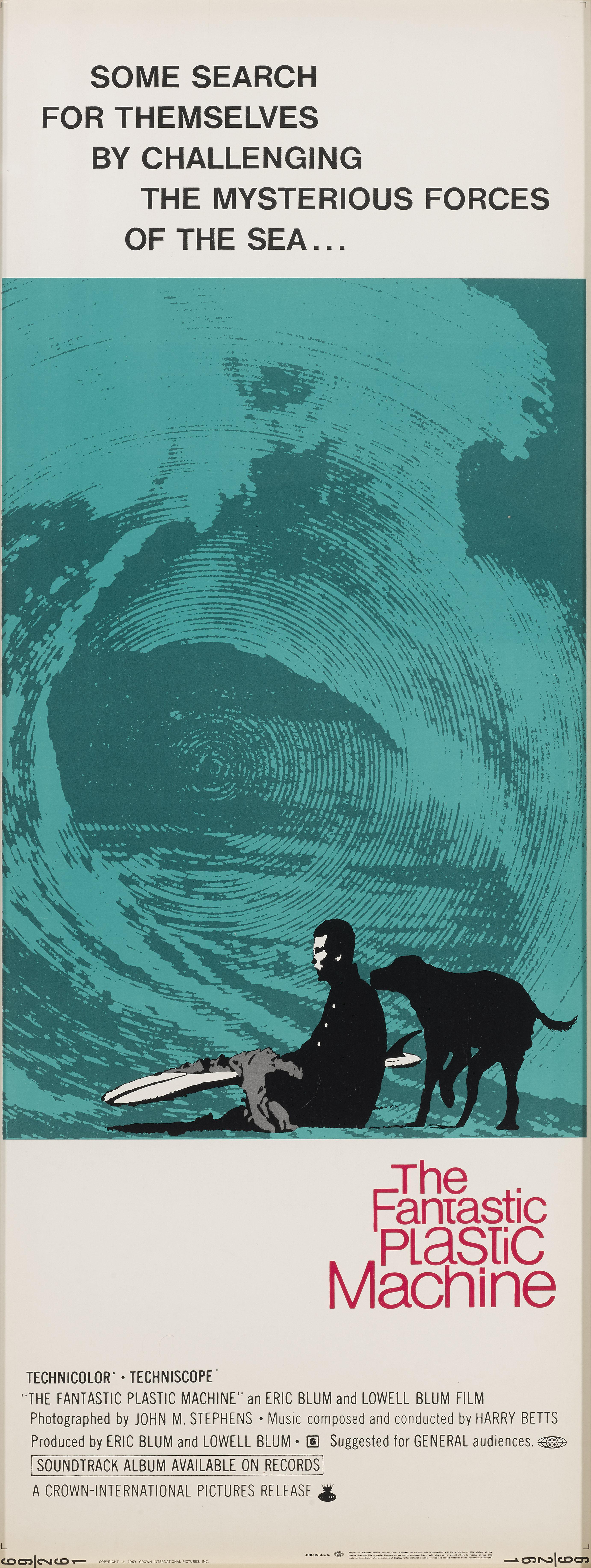 Original US-Filmplakat für den Dokumentarfilm von 1969 über eine Gruppe von Surfern.
In diesem Film spielten Skip Frye, Mike Purpus und Steve Bigler die Hauptrollen. Die Regie wurde von Eric Blum und Lowell Blum geführt.
Dieses Poster ist entfaltet