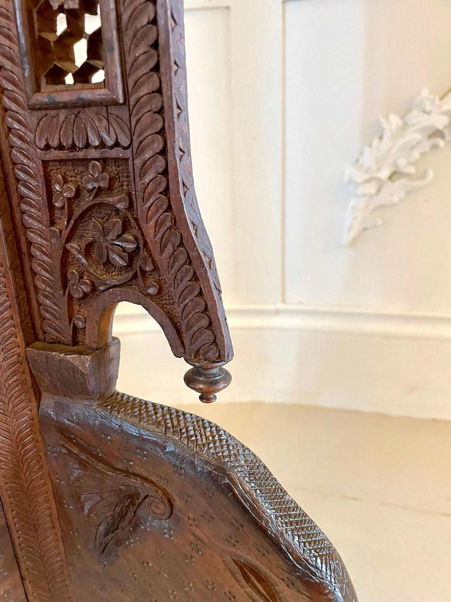 Fantastic Quality Antique Edwardian Carved Plant Stand For Sale 1