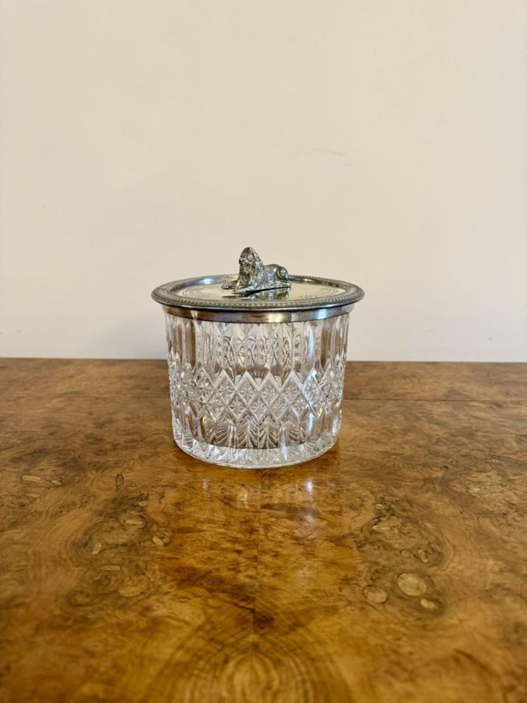 20th Century Fantastic quality antique Edwardian silver plated ice bucket  For Sale