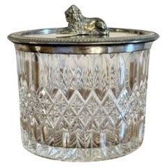 Fantastic quality antique Edwardian silver plated ice bucket