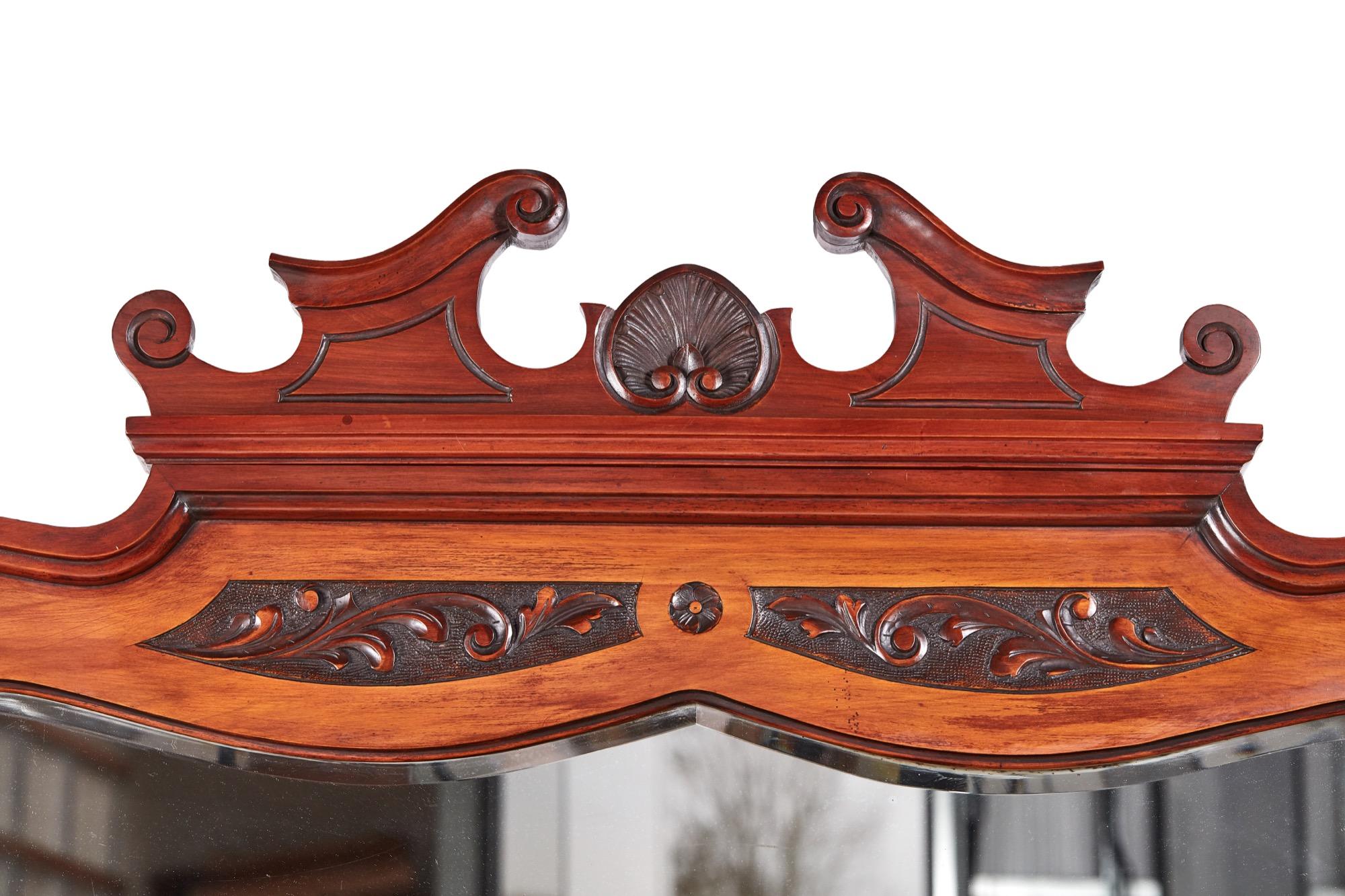 High Victorian Fantastic Quality Antique Victorian Carved Walnut Sideboard