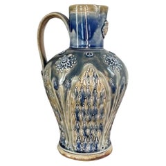 Fantastic quality antique Victorian Doulton Lambeth jug 