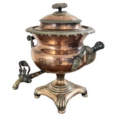Fantastic quality antique Victorian large copper samovar 