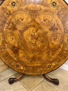 Fantastic quality antique Victorian marquetry inlaid centre table