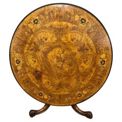 Fantastic quality Antique Victorian marquetry inlaid centre table
