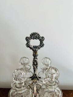 Fantastic quality antique Victorian quality cut glass decanters