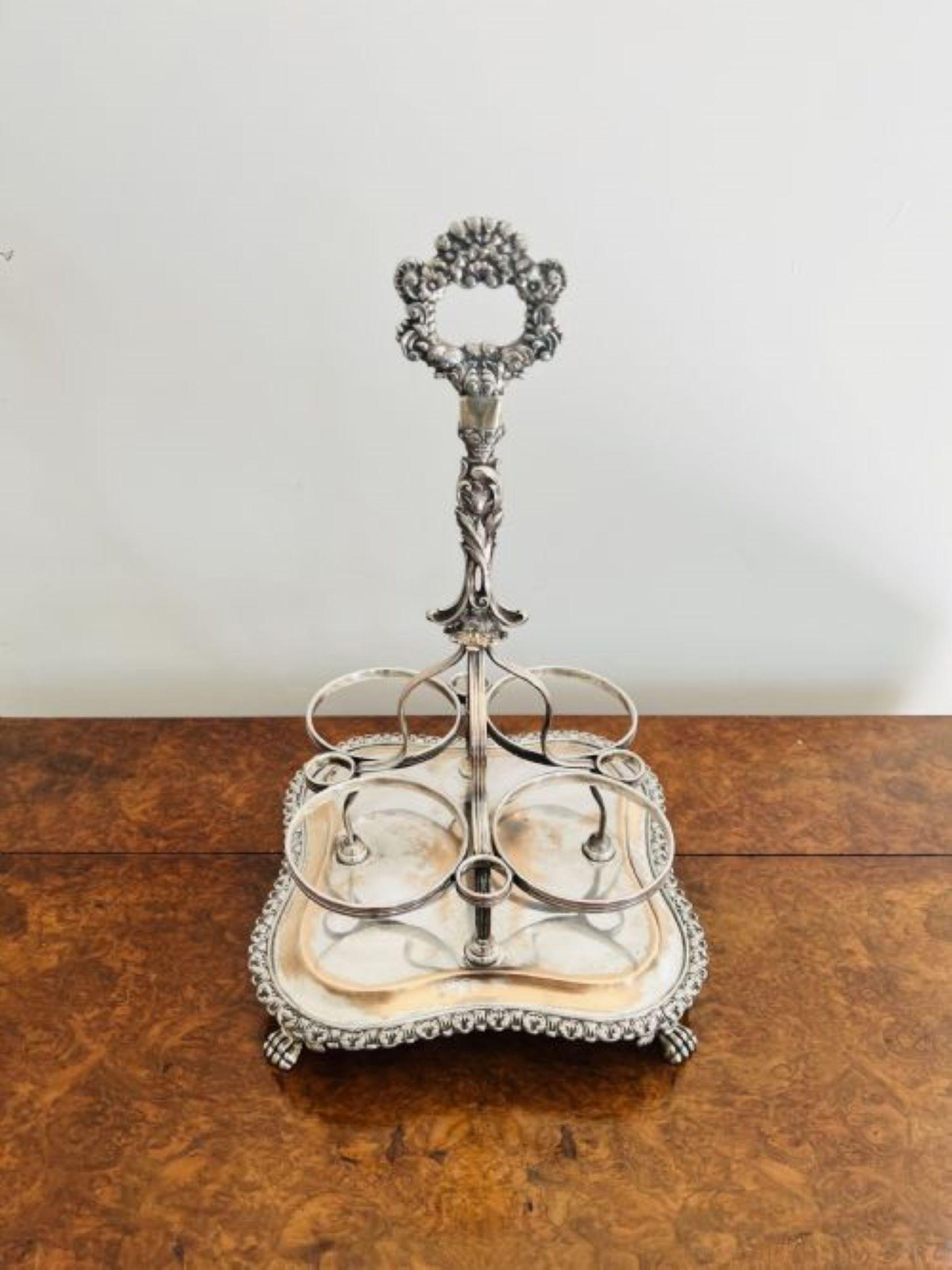 Glass Fantastic quality antique Victorian quality cut glass decanters For Sale