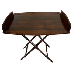 Fantastic Quality Antique Victorian Rosewood Butler’s Tray on Stand