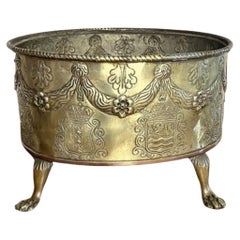 Fantastic quality brass antique Victorian Dutch coal bucket 