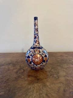 Collectional de sept vases imari japonais anciens d'une qualité exceptionnelle