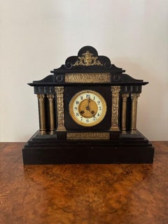 Fantastic quality large antique Victorian mantle clock