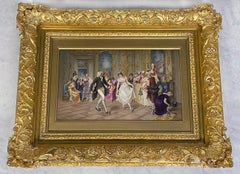 Fantastic Quality Late 19th Century Berlin K.P.M. Porcelain Rectangular Plaque