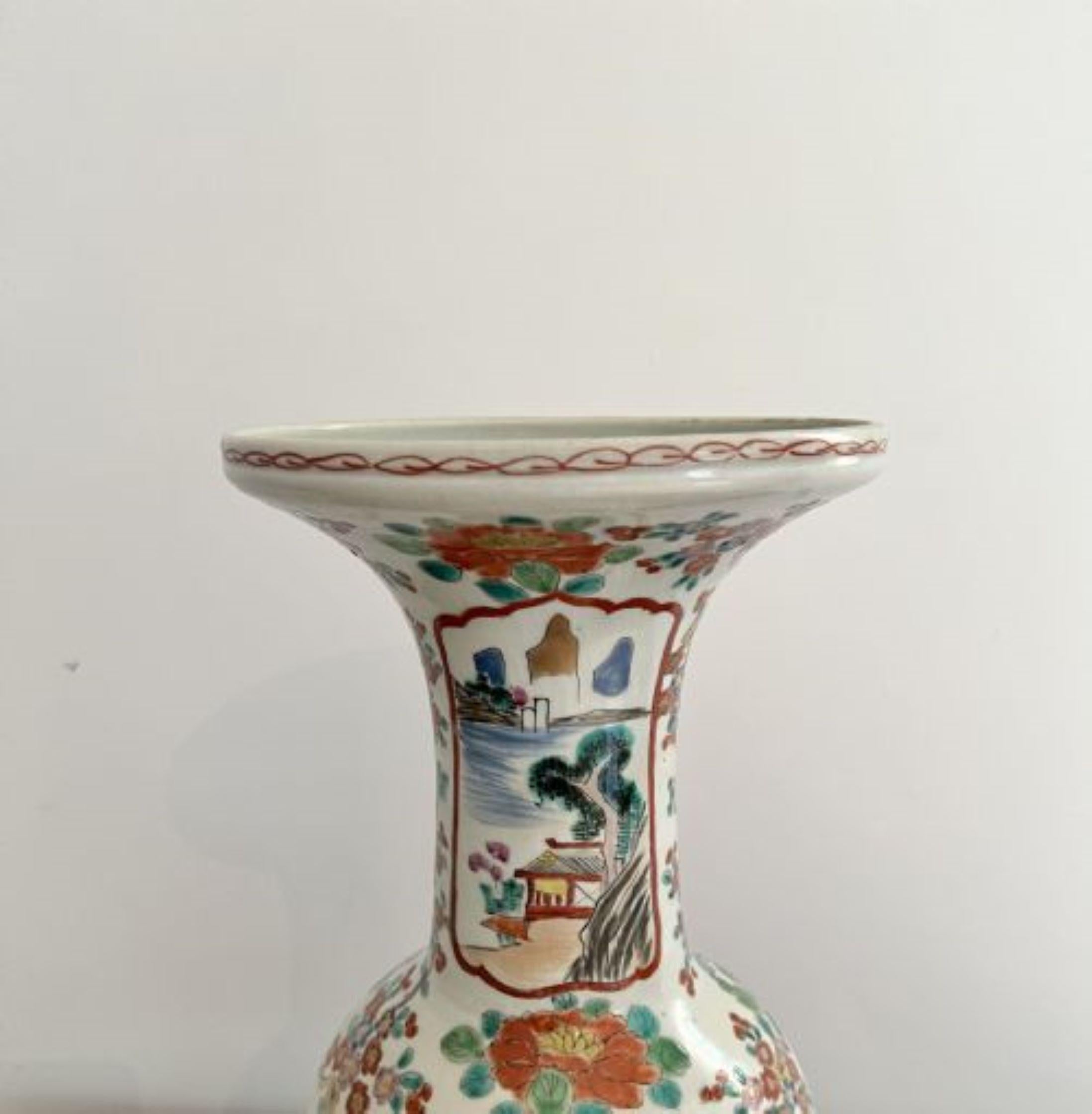 Fantastic quality pair of large antique Japanese imari vases  For Sale 3