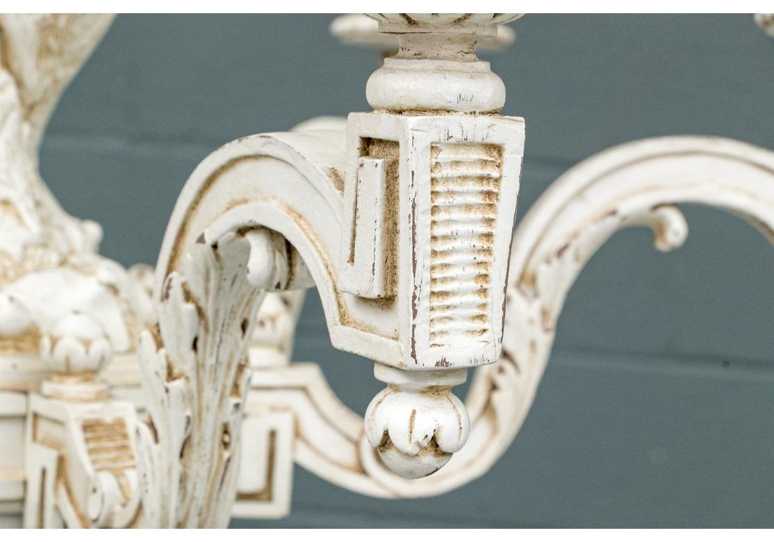 Contemporary Fantastic Rabbit Figural Six Light Chandelier For Sale
