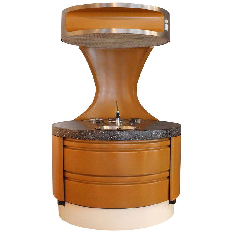 Fantastic Rotating Pop Art Kitchen by Alno, Germany, 1960s