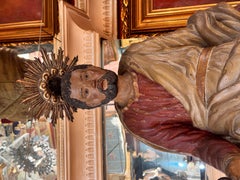 Scultura fantastica di San Pietro Apostolo, Spanish School, XVIII secolo