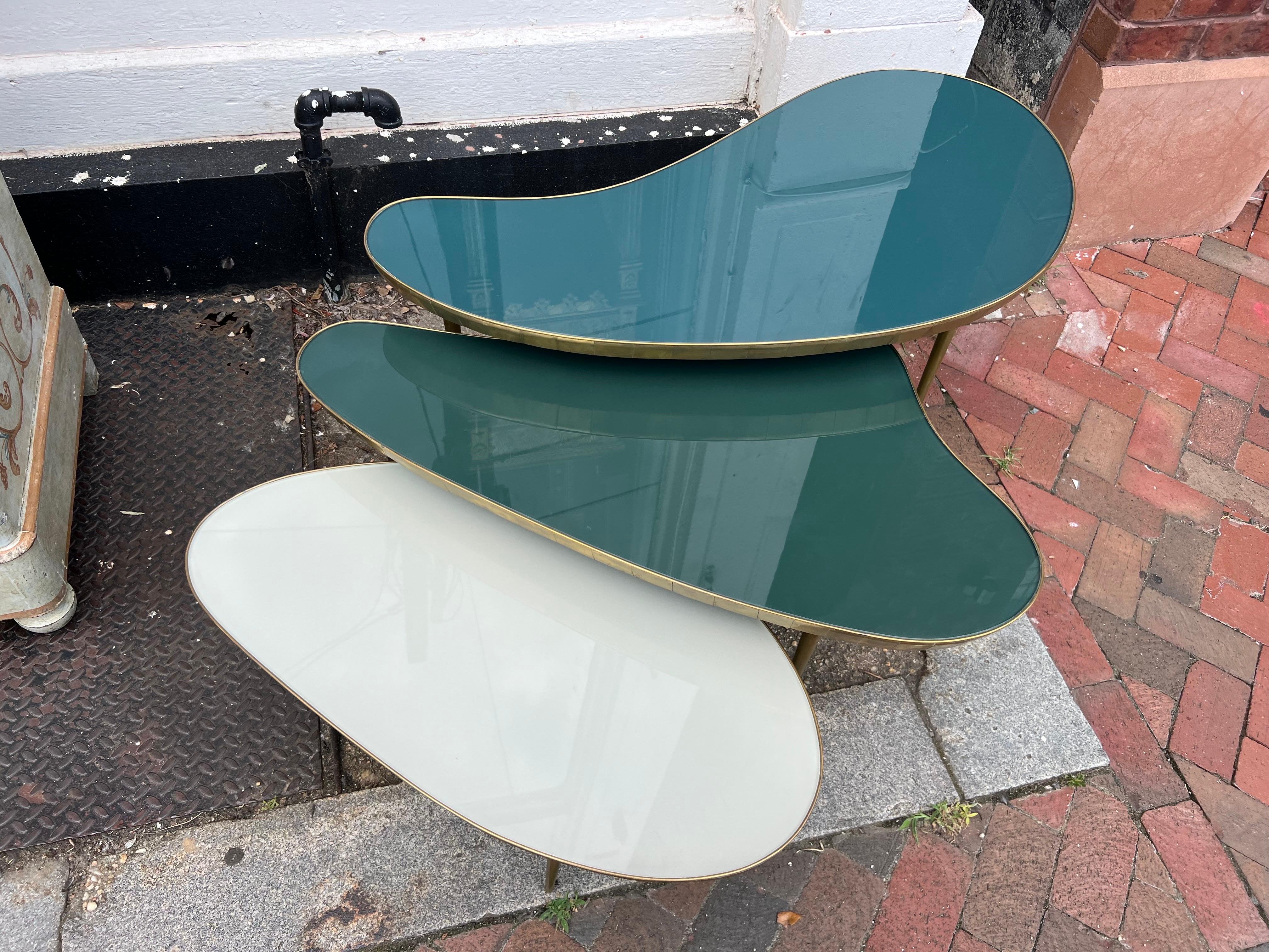 Fantastic Set of Mid-Century Italian “Nesting” Coffee Tables 6