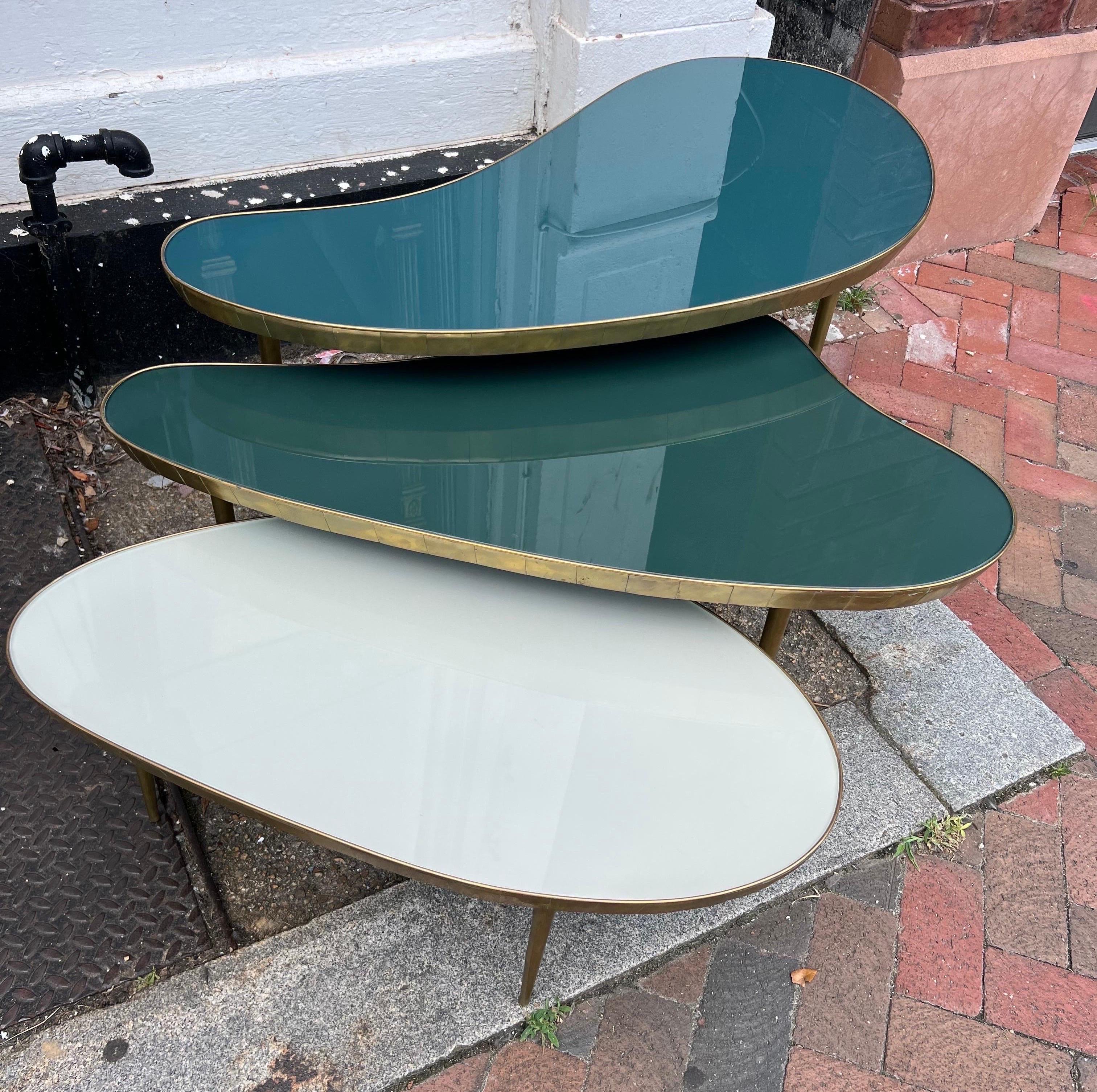 Fantastic Set of Mid-Century Italian “Nesting” Coffee Tables 7