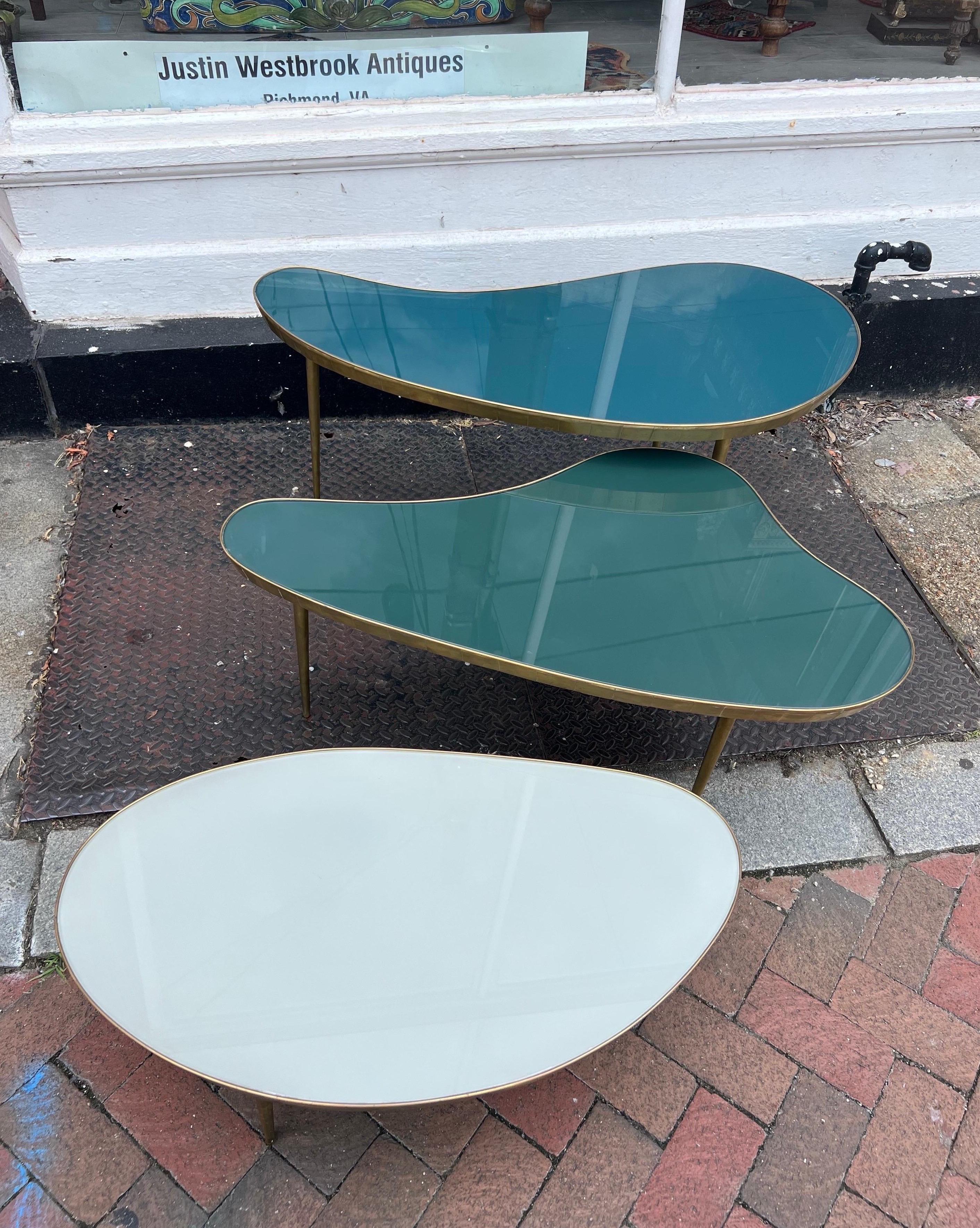 Fantastic Set of Mid-Century Italian “Nesting” Coffee Tables 4