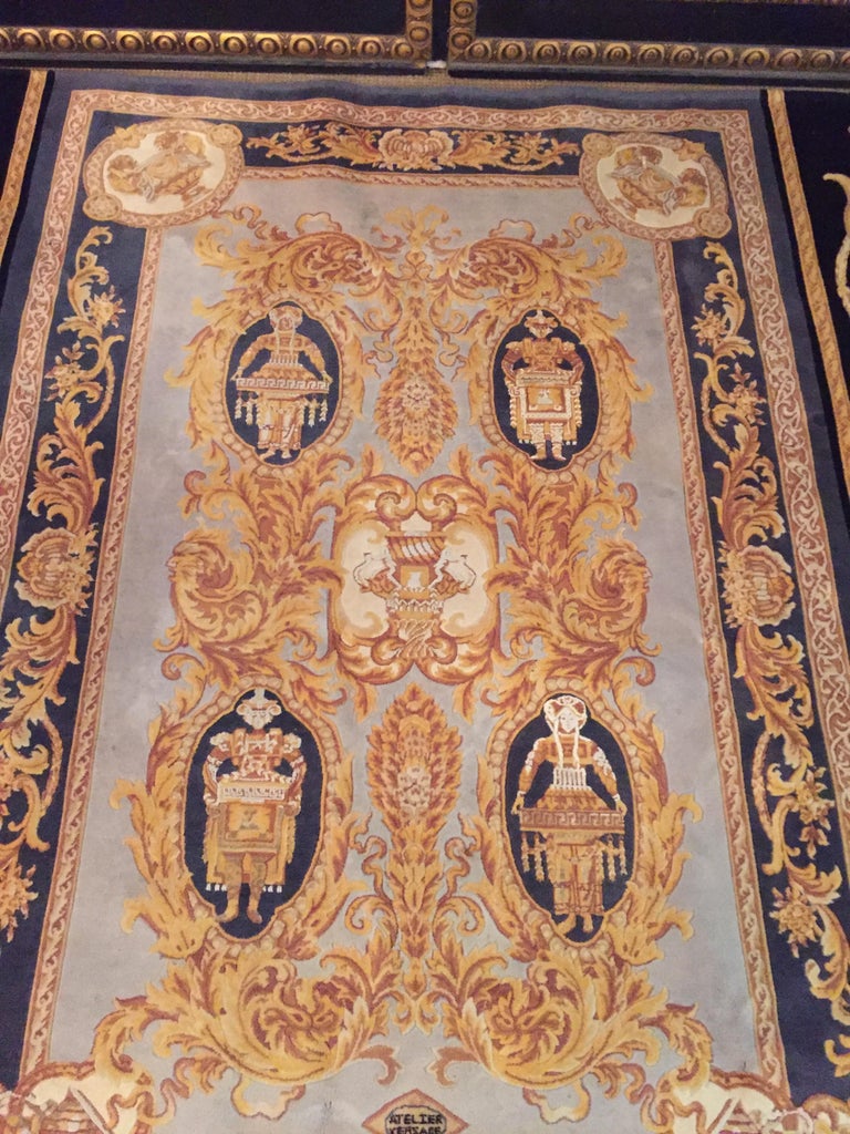 Fantastic Versace Carpet Baroque Style Gold and Black at 1stDibs gold