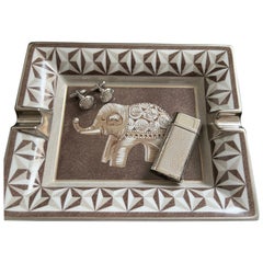 Fantastic Vintage Hermes, Dunhill & Cartier Gift Set Circa 2000