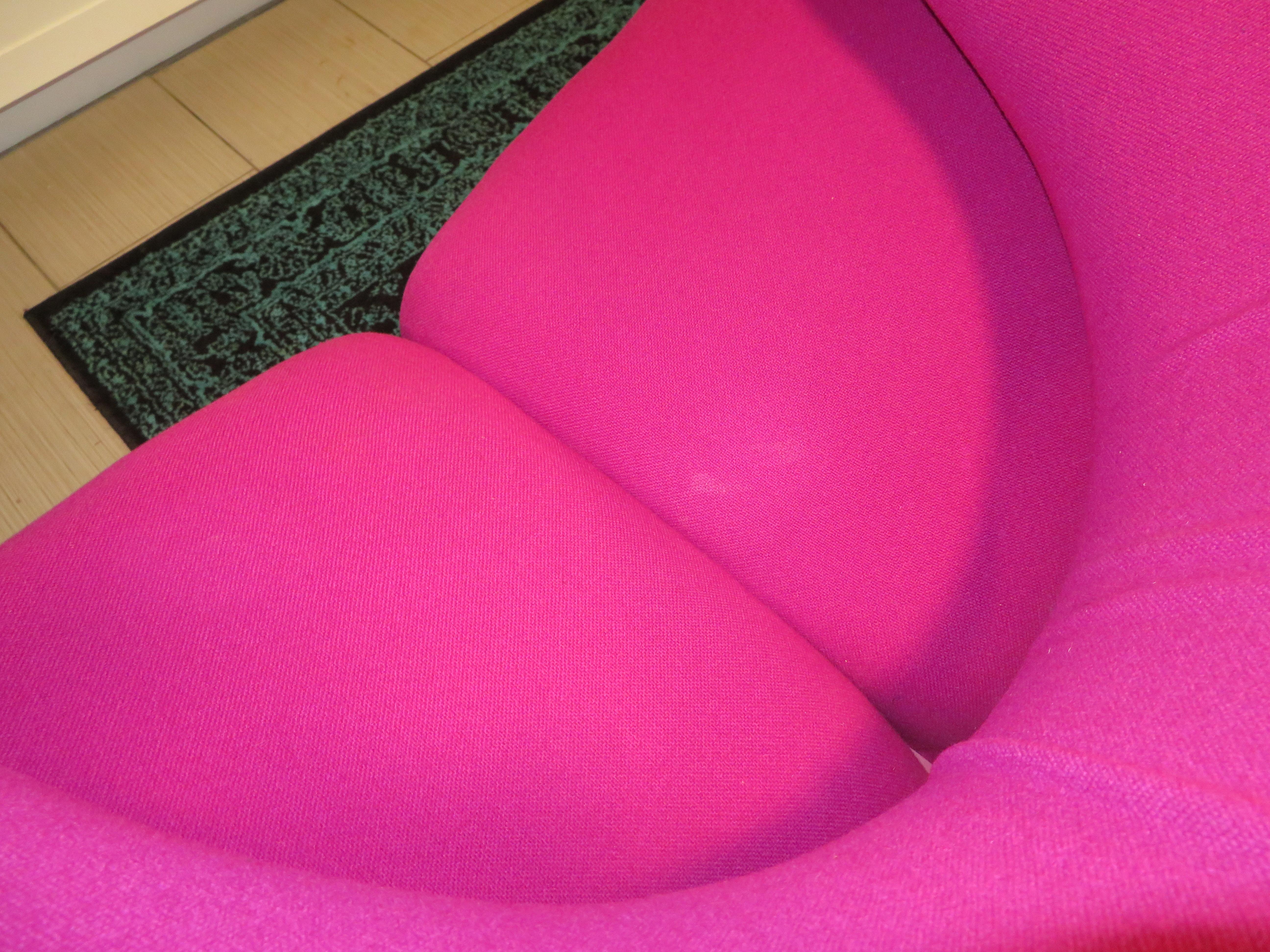 Fantastic Vintage Pierre Paulin for Artifort Ribbon Chair and Ottoman 5