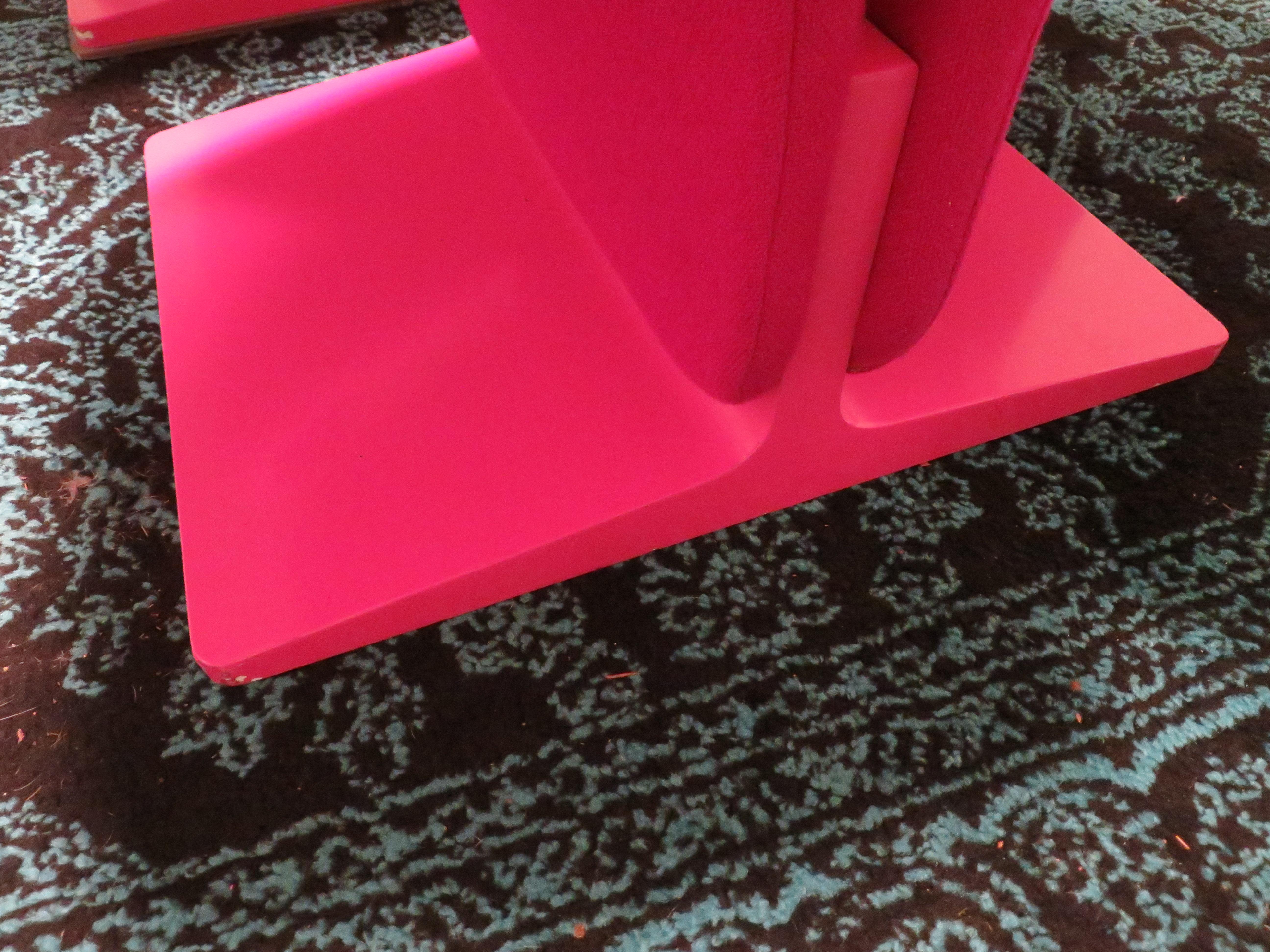 Lacquered Fantastic Vintage Pierre Paulin for Artifort Ribbon Chair and Ottoman
