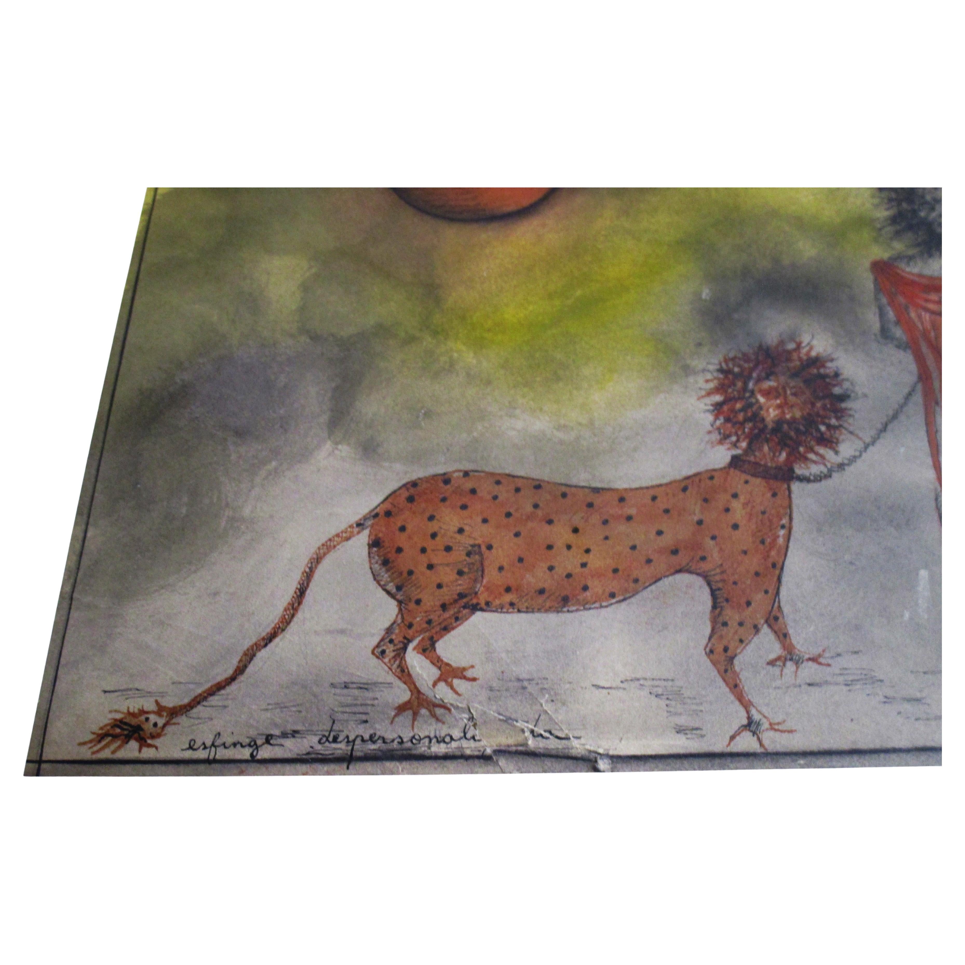 Peinture surréaliste latino-américaine, 1961 en vente 1