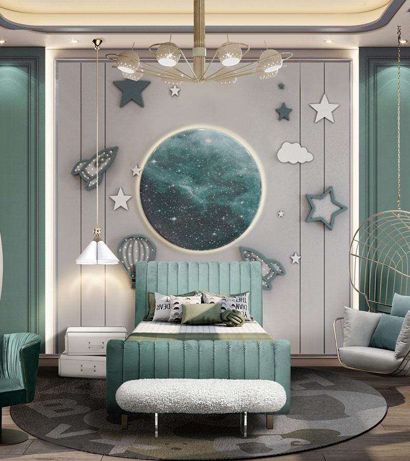 Fantasy Air Kids Nachttisch aus lackiertem Holz von Circu Magical Furniture im Angebot 9