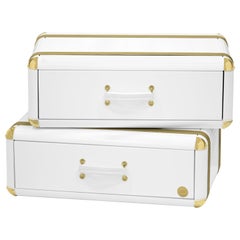 Fantasy Air Kids Nightstand in lacquered wood by Circu Magical Furniture