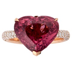Fantasy Cut Rubellite Ring