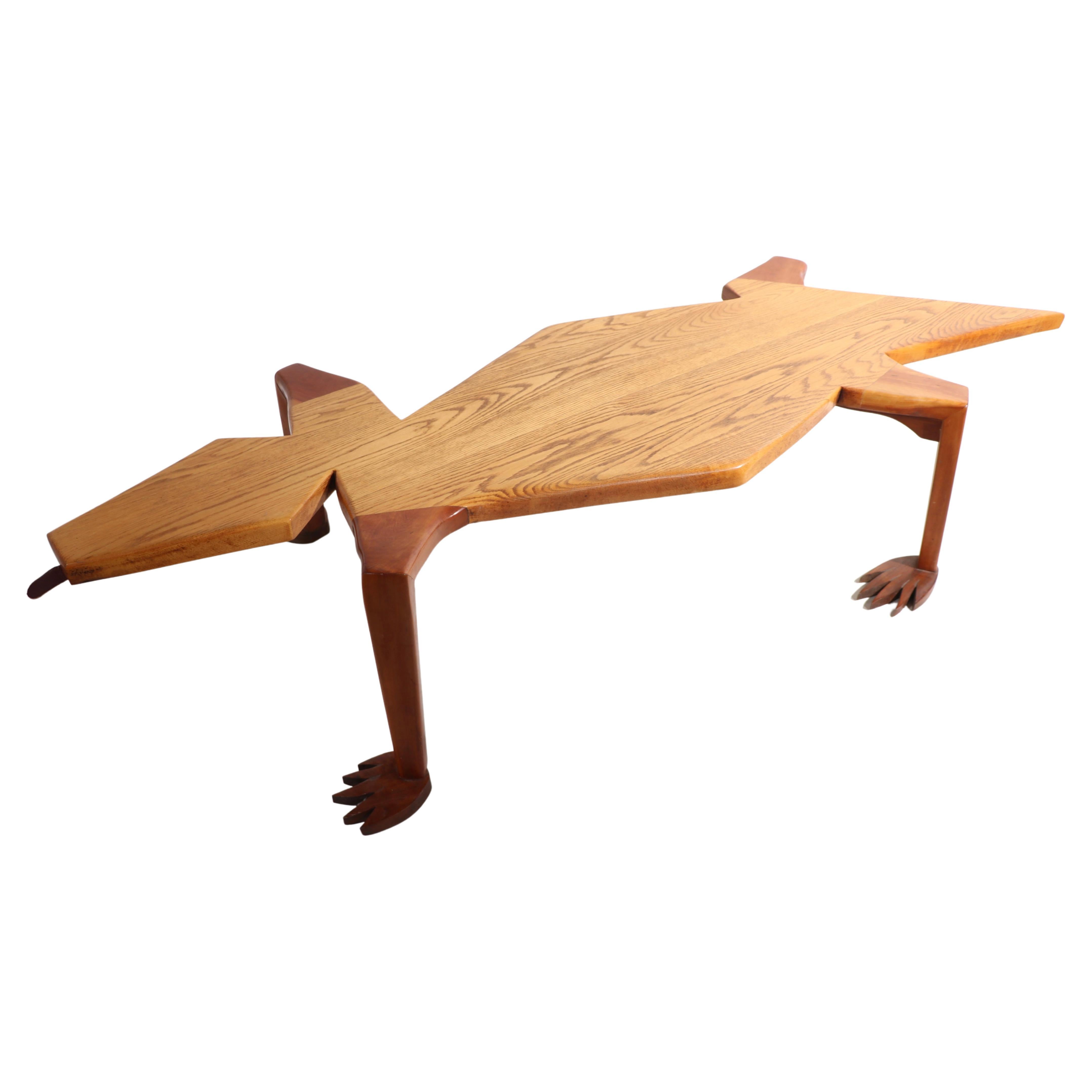 Fantasy Furniture Alligator Coffee Table For Sale