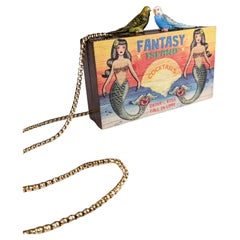 Borsa in legno Fantasy Island di Sarah's Bag