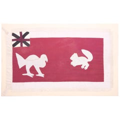 Vintage Fante Asafo Flag