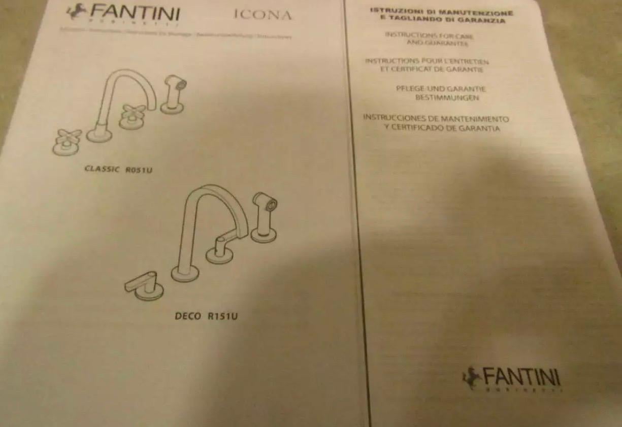 fantini kitchen faucets