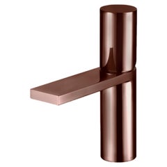 Used Fantini Milano Matte Copper Model 3004u Single-Hole Modern Lavatory Faucet Italy